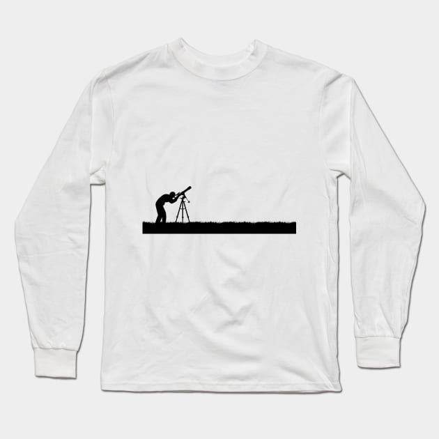 Stargazer Long Sleeve T-Shirt by rheyes